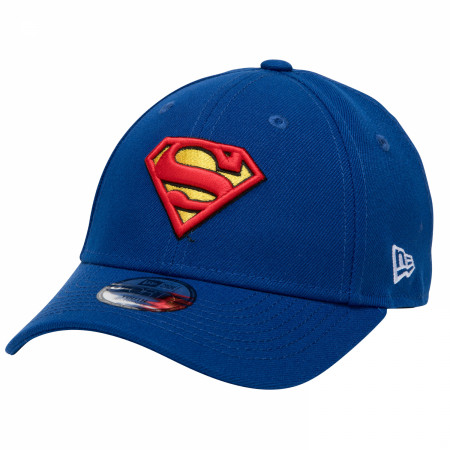 Superman Classic Logo Youth New Era 9Forty Adjustable Hat